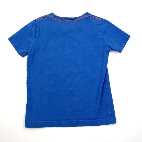 Mini Boden Blue Sports Tee - Picture 6 of 6